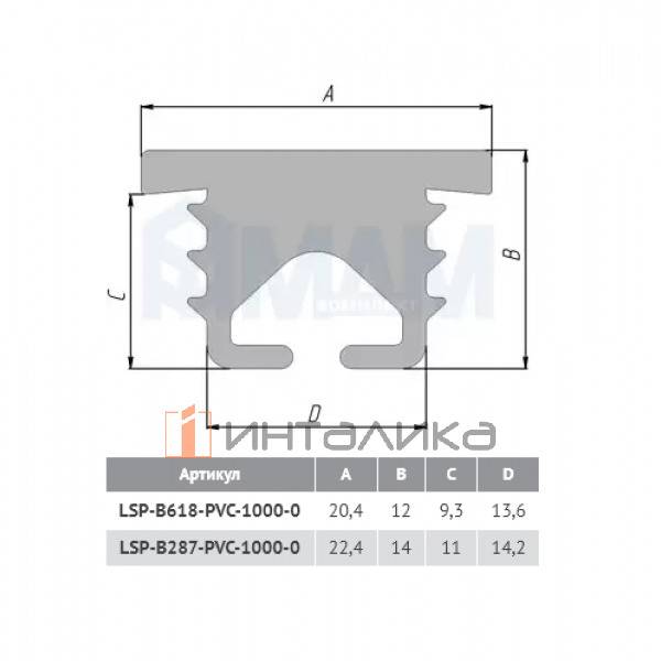 LSP-B618-PVC-1000-0