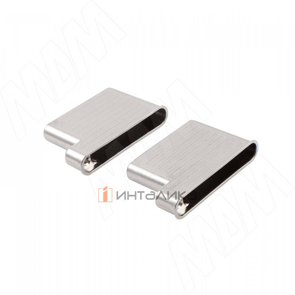 Комплект адаптеров для петли Air, врезные в боковину, никель