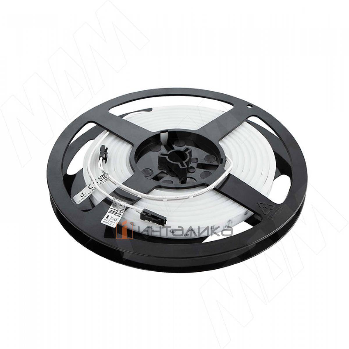 FLEXYLED лента светодиодная, 120 диодов, 12V, 2,5 м, CRI 80, нейтральный белый 4000К, IP44, 11W/1м