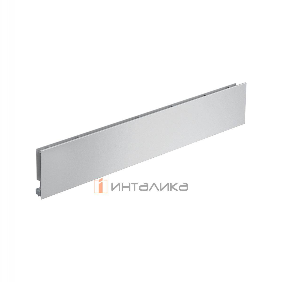 Боковина ящика HETTICH АванТех Ю / AvanTech You, H101, NL650, серебристый, правая