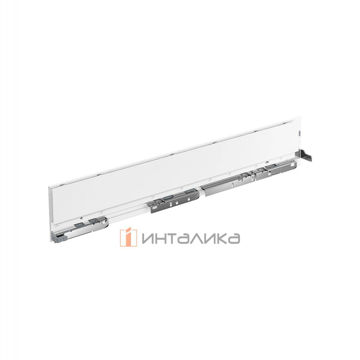 Боковина ящика HETTICH АванТех Ю / AvanTech You, H101, NL550, белый, левая
