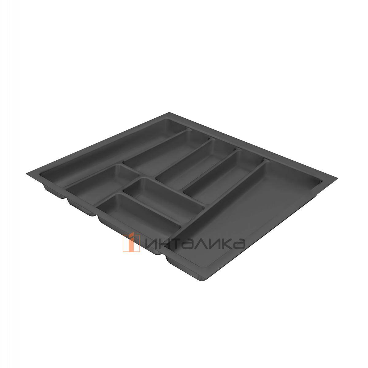 Организация HETTICH ОргаТрей /OrgaTray 740, NL500, KB1000, пластик, для АванТех Ю / AvanTech YOU, антрацит