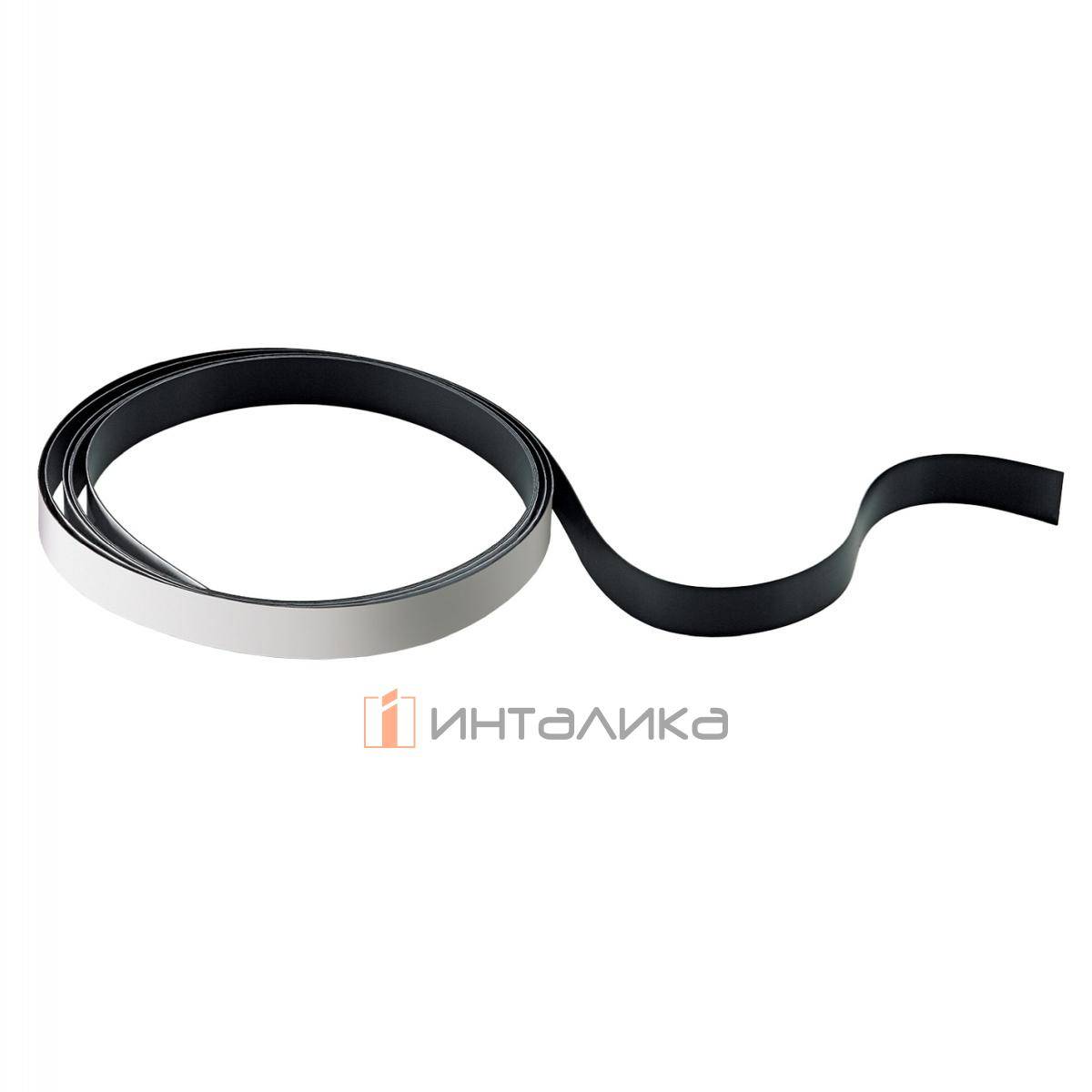 Декоративный гибкий профиль HETTICH L2500, H18, под приклеивание, черный