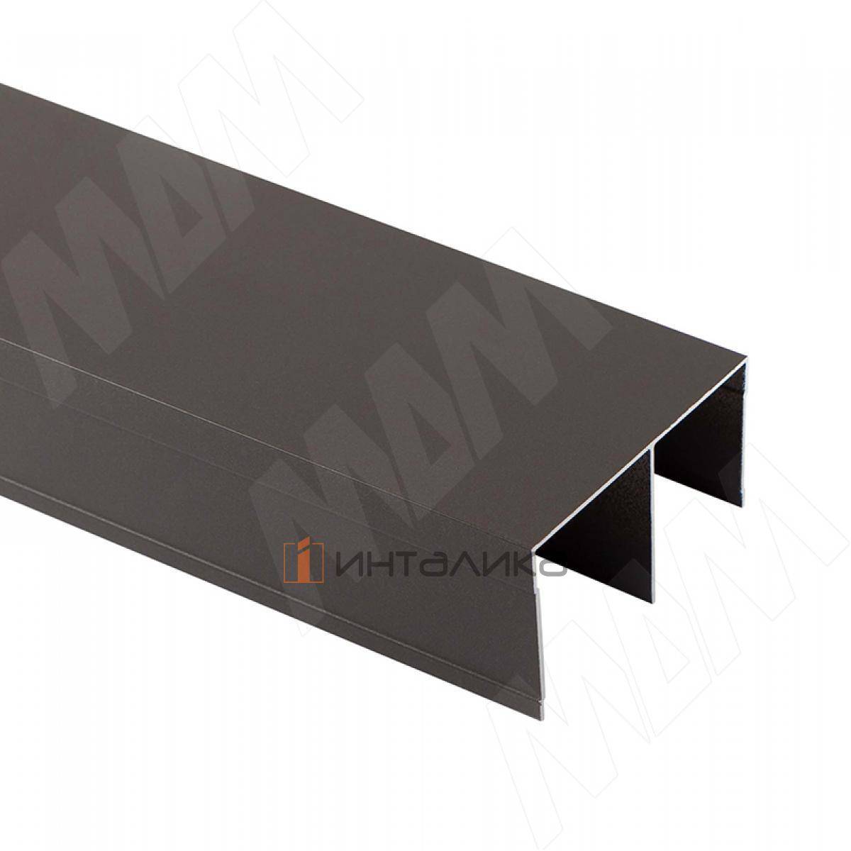 INTEGRO Направляющая верхняя графит, L-6000