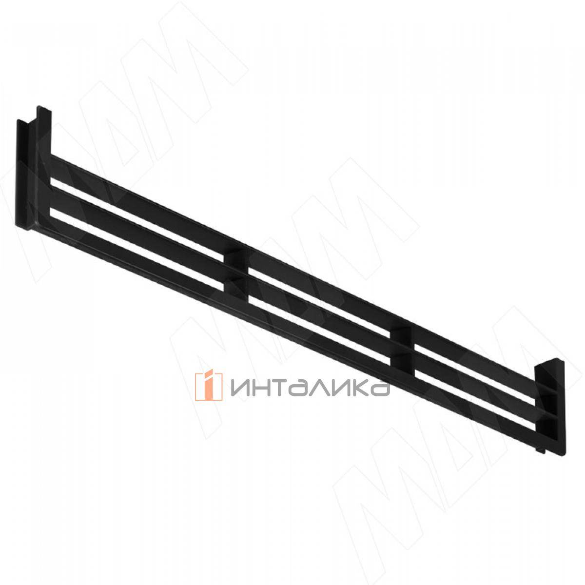 Вентиляционная решетка для цоколя, черный