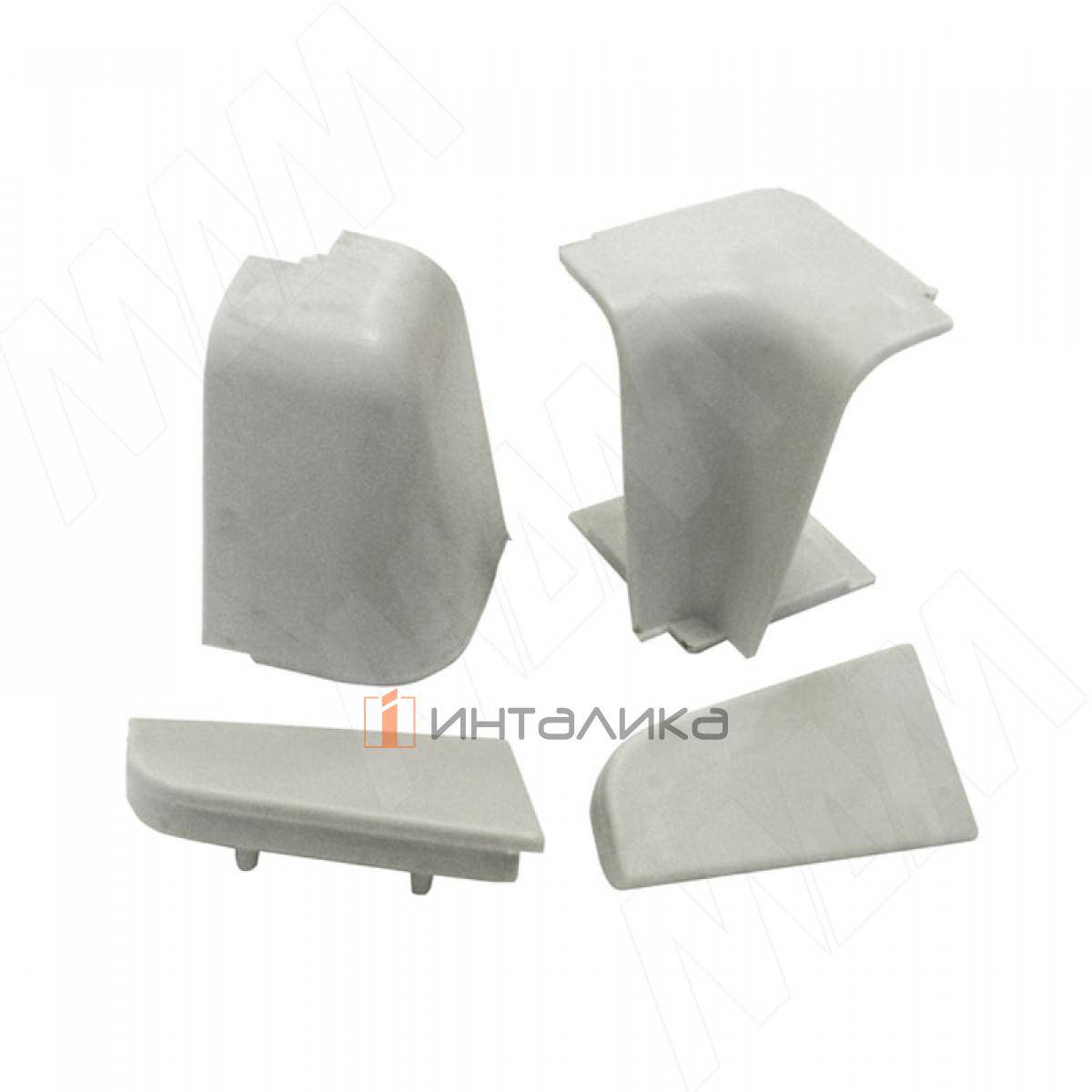 Аксессуары для плинтуса 53.01, 51.500MR (алюм. Alulight)