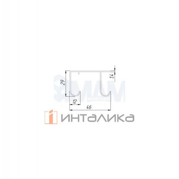 Фьючер / Future и ЮниФьючер / Unifuture Направляющая верхняя, L-6000