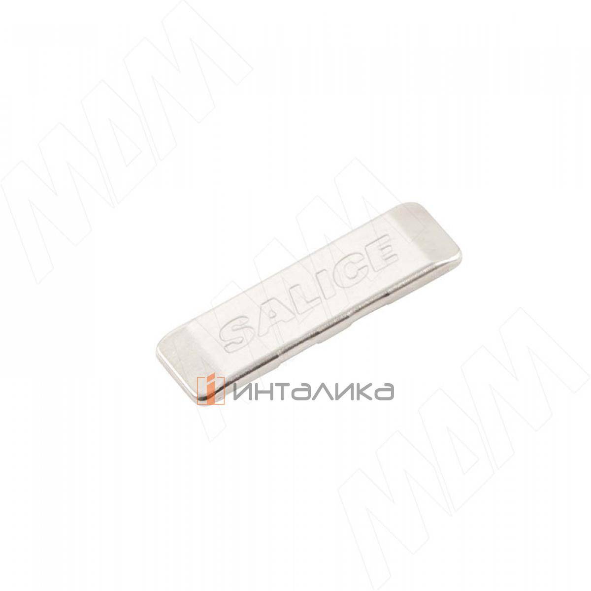 Накладка на плечо петли с логотипом SALICE, никель