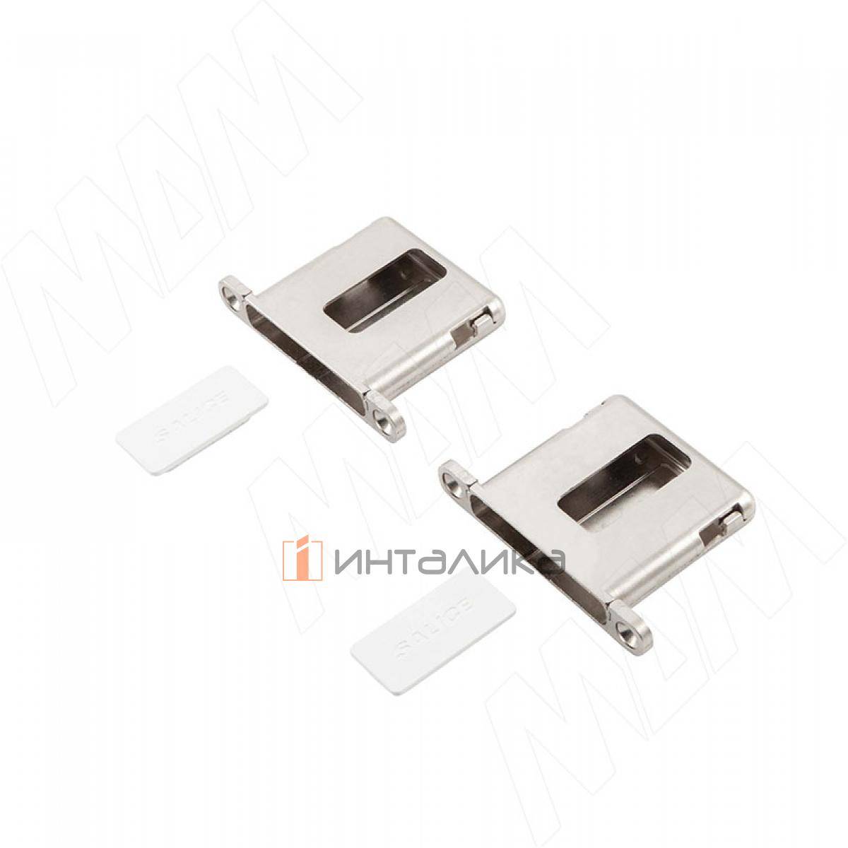 Комплект адаптеров для петли Conecta, врезной, никель