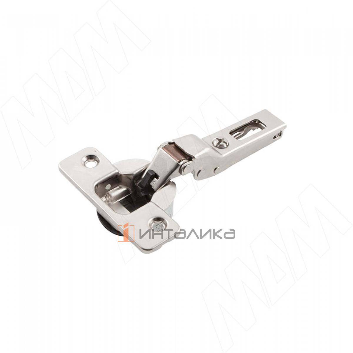 Петля с амортизатором полунакладная (90/94), для плиты 19-35 мм, стандартная