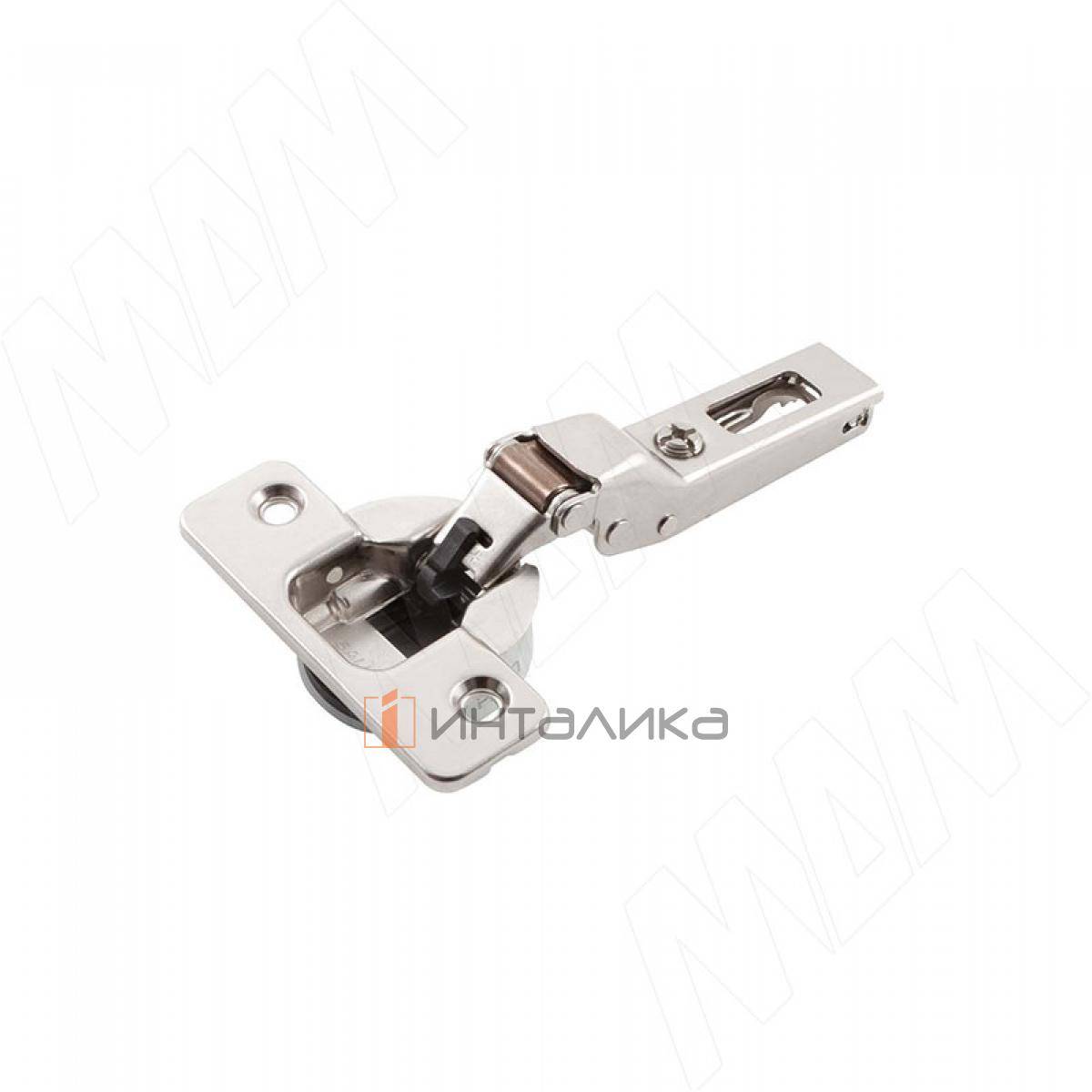 SILENTIA+ петля с доводчиком (амортизатором) полунакладная (90/110), стандартная