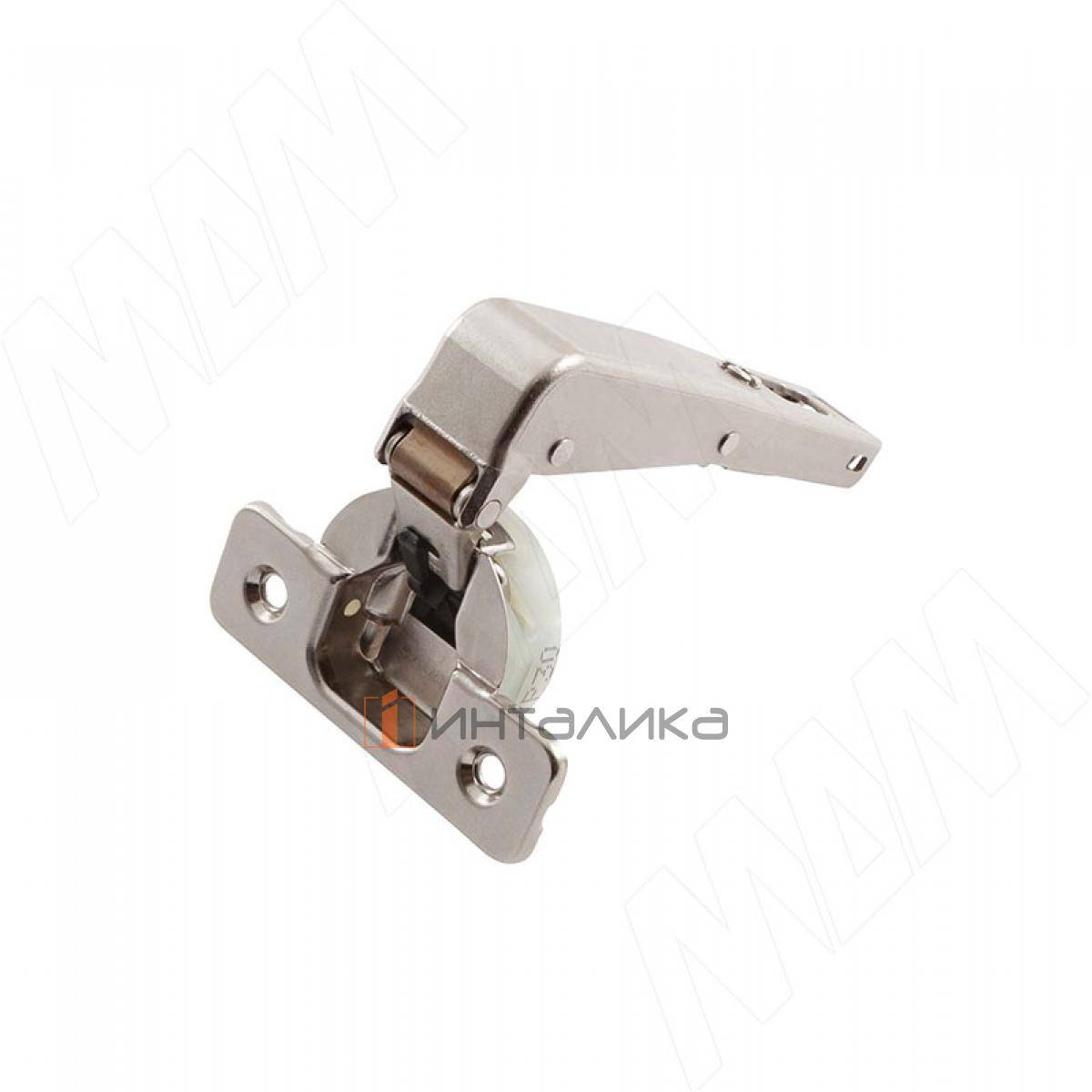 SILENTIA+ петля с доводчиком (амортизатором) прямая (180/110) 45мм