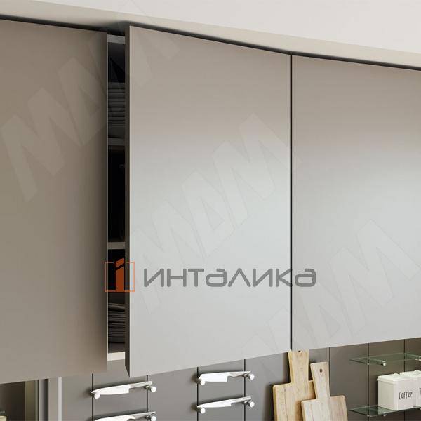 Силенция+ / Silentia+ петля с доводчиком (амортизатором) накладная (90/110), стандартная, 45мм