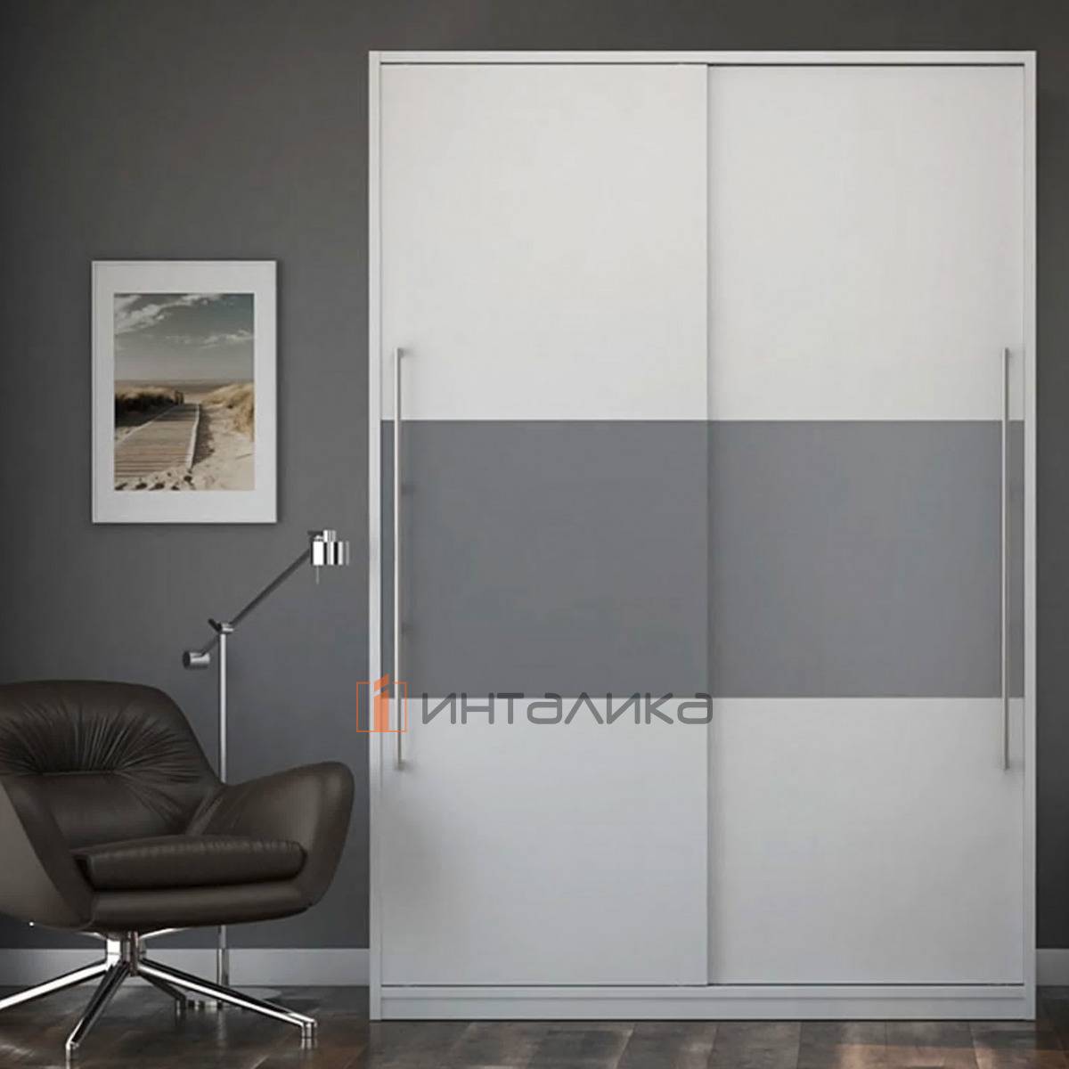 Набор FORTE на 3 двери, накладной монтаж, L3000, T16-20, TB400-1200, H2500, G50