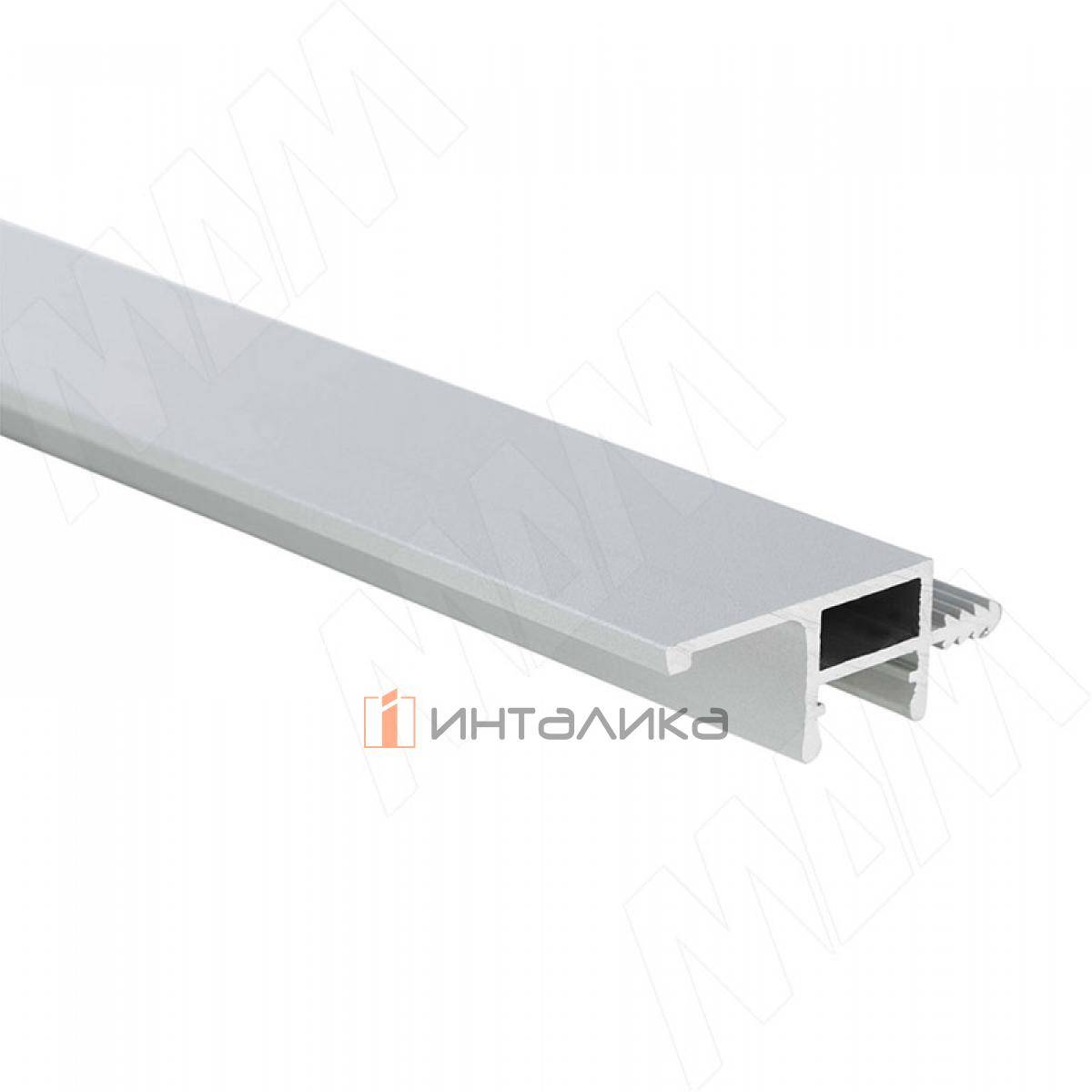 GOLIGHT Профиль-ручка для верхней базы, под светодиодную ленту, алюминий матовый (анод), L-3000мм