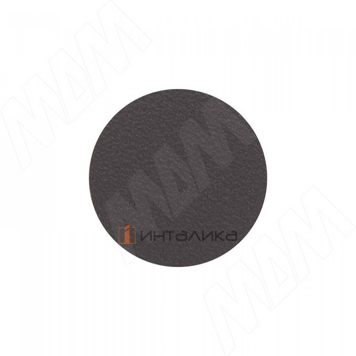 Заглушка самоклеящаяся, D13 мм, графит, шагрень (Eg U961), 117 шт.