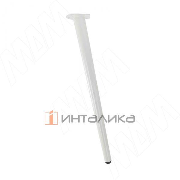 Кон / Cone опора для стола конусная, 123х430 мм, белый матовый