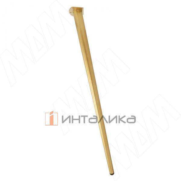Кон / Cone опора для стола конусная, 123х720 мм, золото матовое