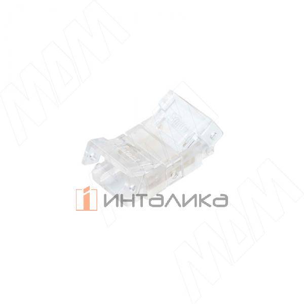 Коннектор для ленты Коб / Cob и СМД / SMD, 8 мм, стык в стык, IP20