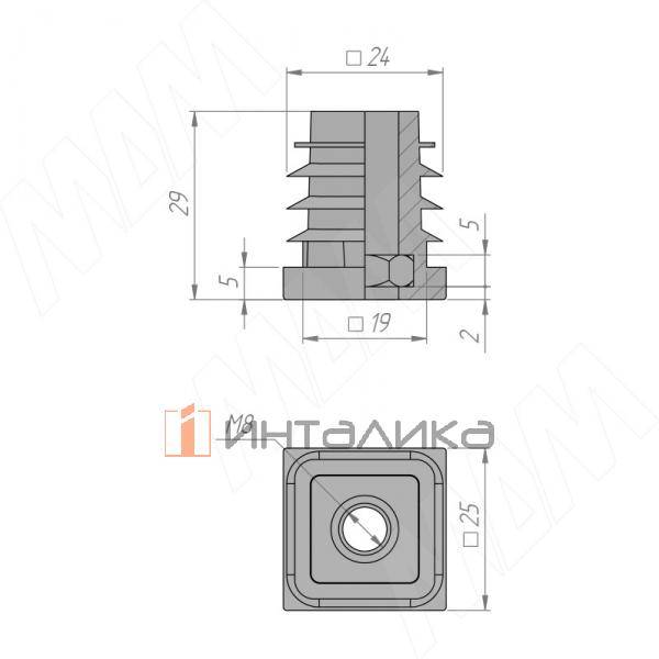 HL.S.25Х25.M8.BL
