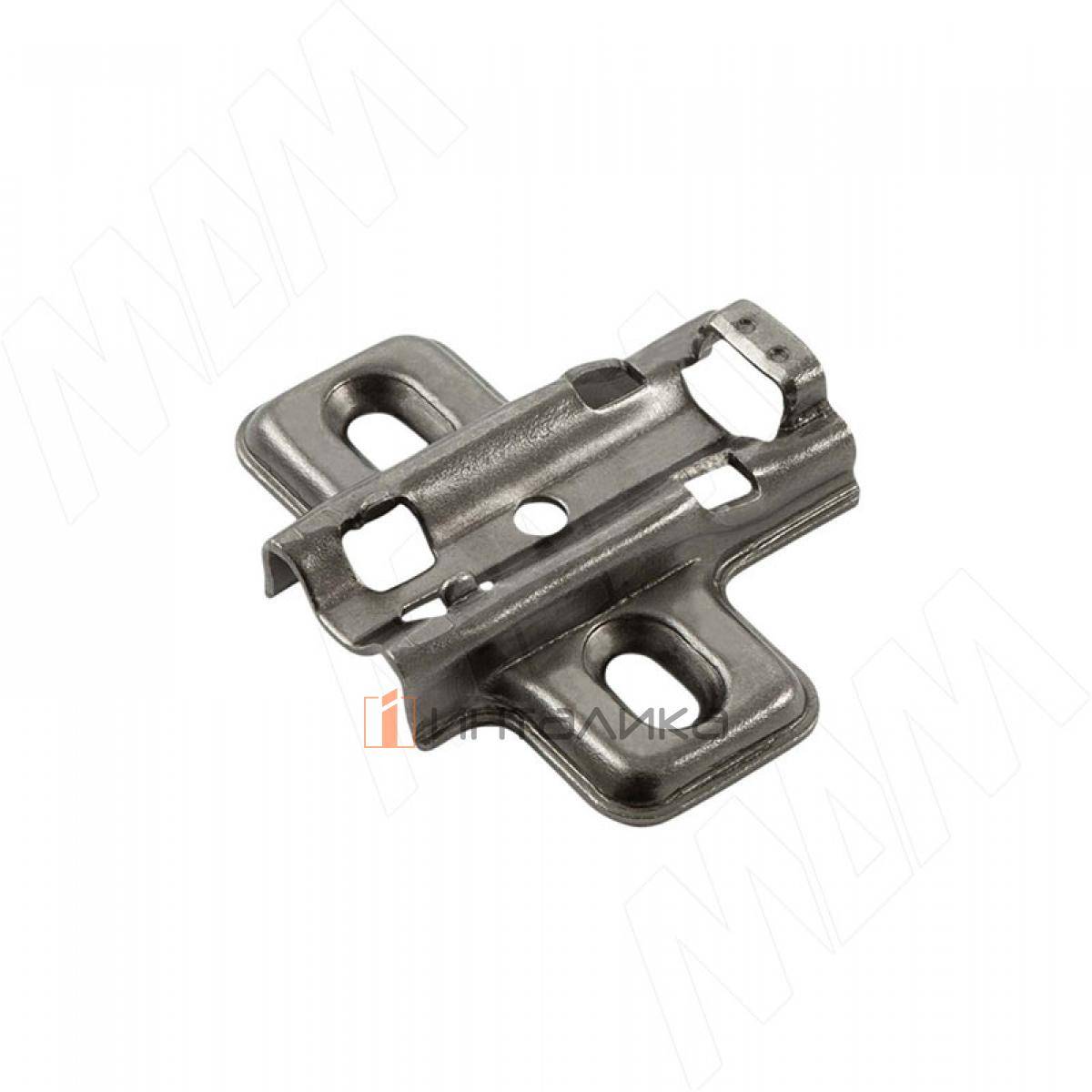 Harmony площадка установочная под саморезы (4мм), черный никель