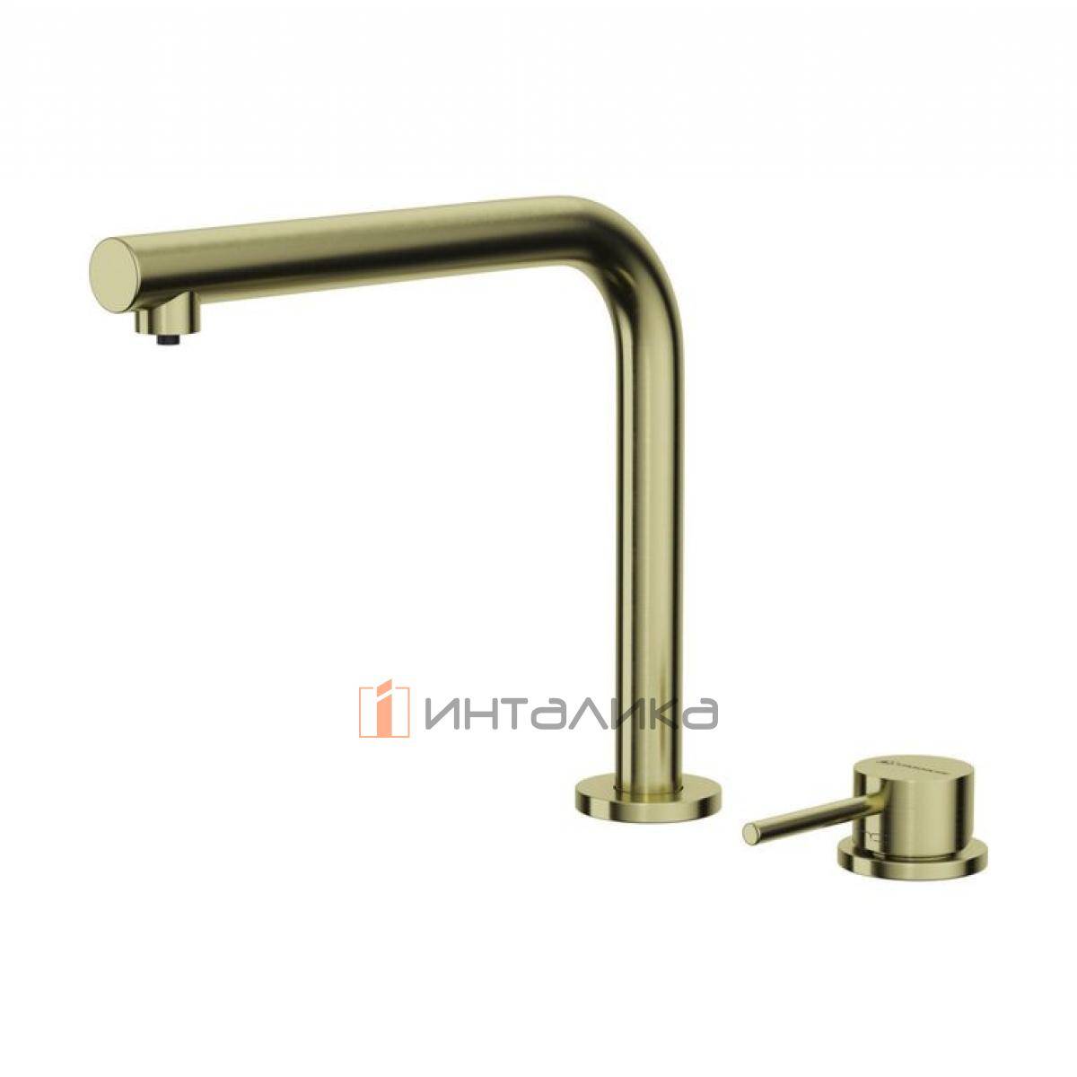 Смеситель-трансформер Omoikiri NARA 2 Plus установка под окно, с выводом питьевой воды, светлое золото