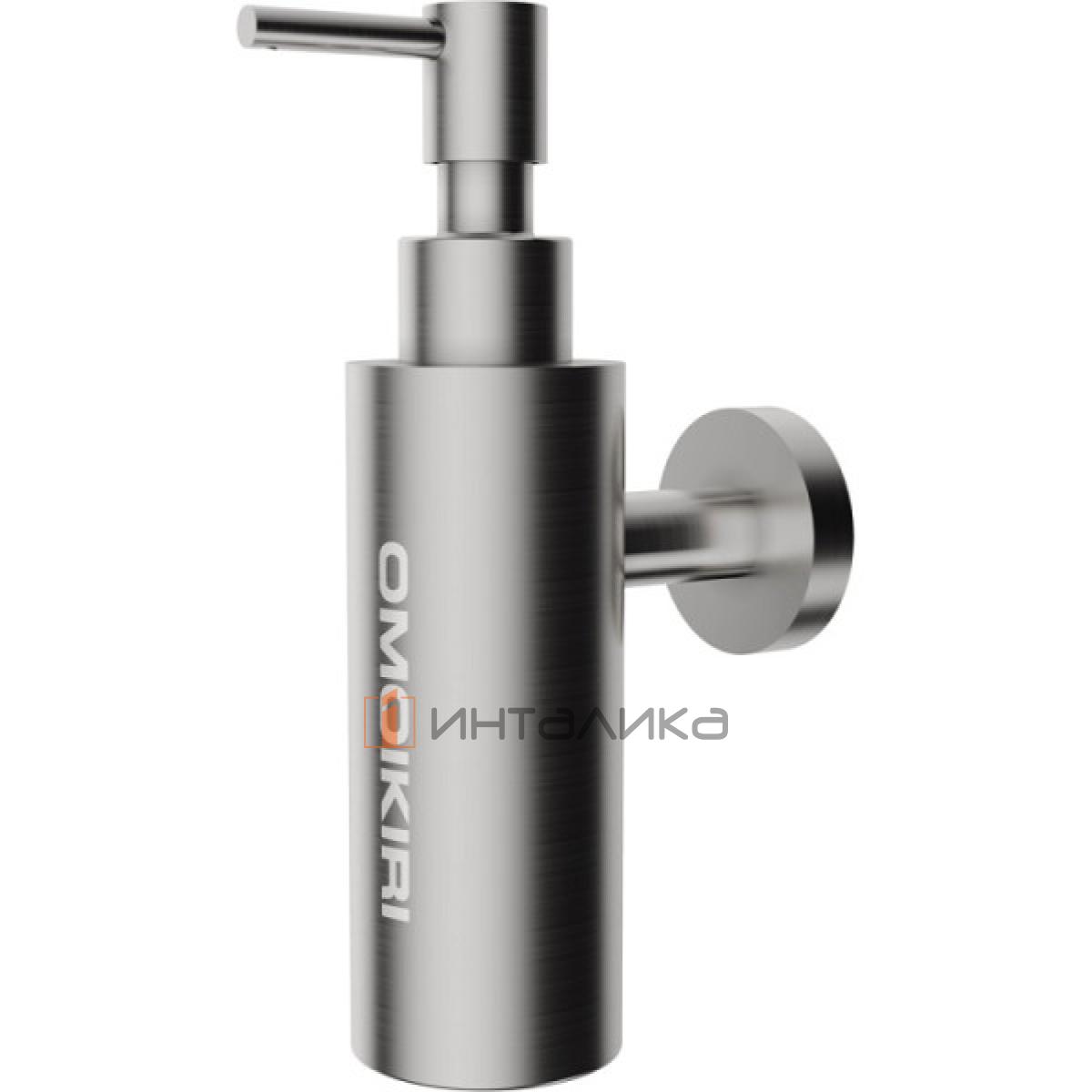 Дозатор для моющего средства Omoikiri OM-07, нержавеющая сталь