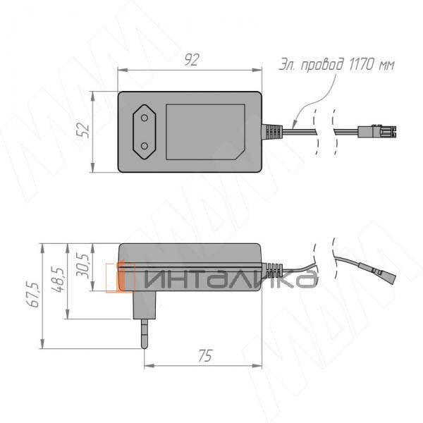 PS12-IP20-AD-36W