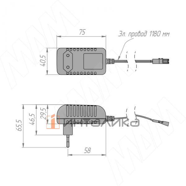 PS12-IP20-AD-12W