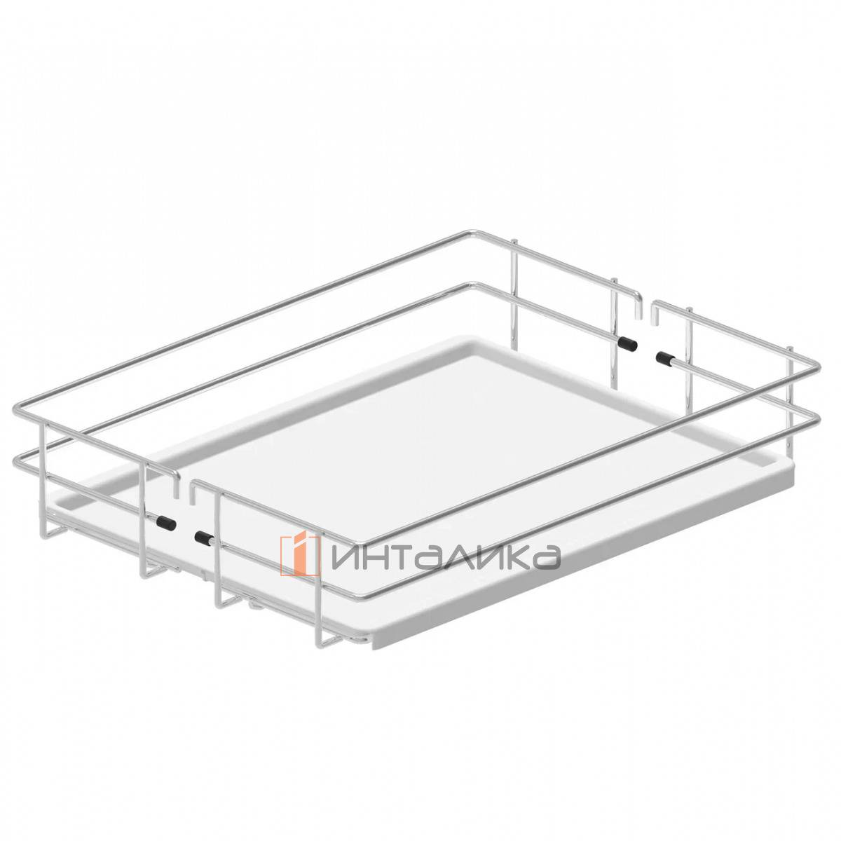 Полка для колонн REJS Cargo midi / maxi Linia Maxima EVO 400, с нижним креплением, белый