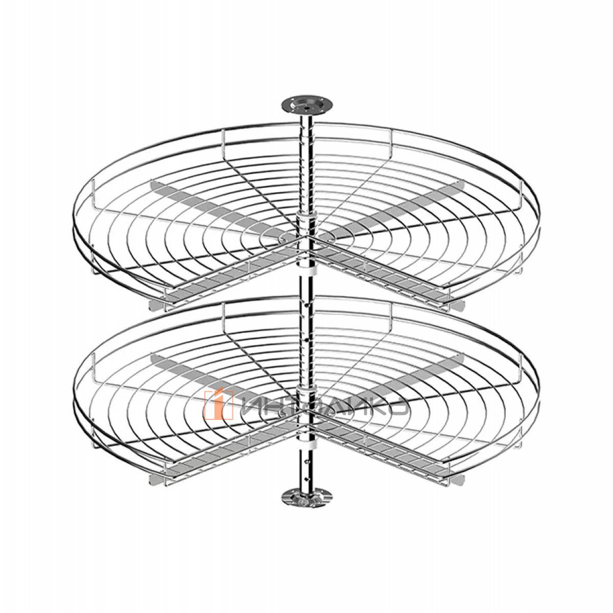 Карусель REJS Nova, 3/4 Ø750 белый