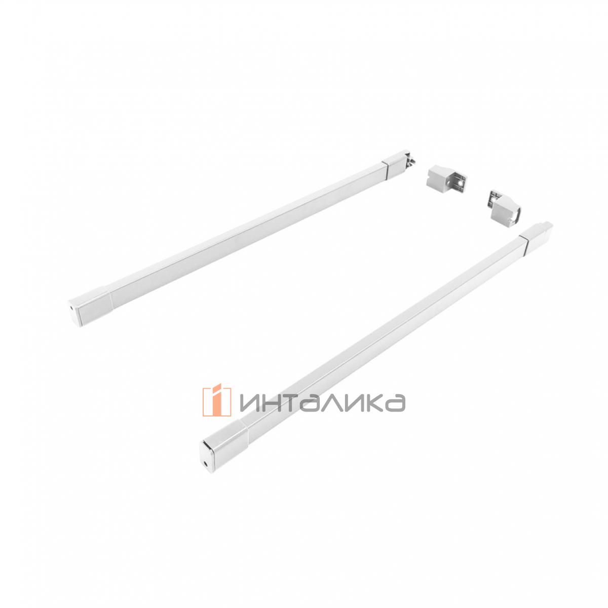 Прямоугольный релинг Rejs Ultra Box NL500, белый