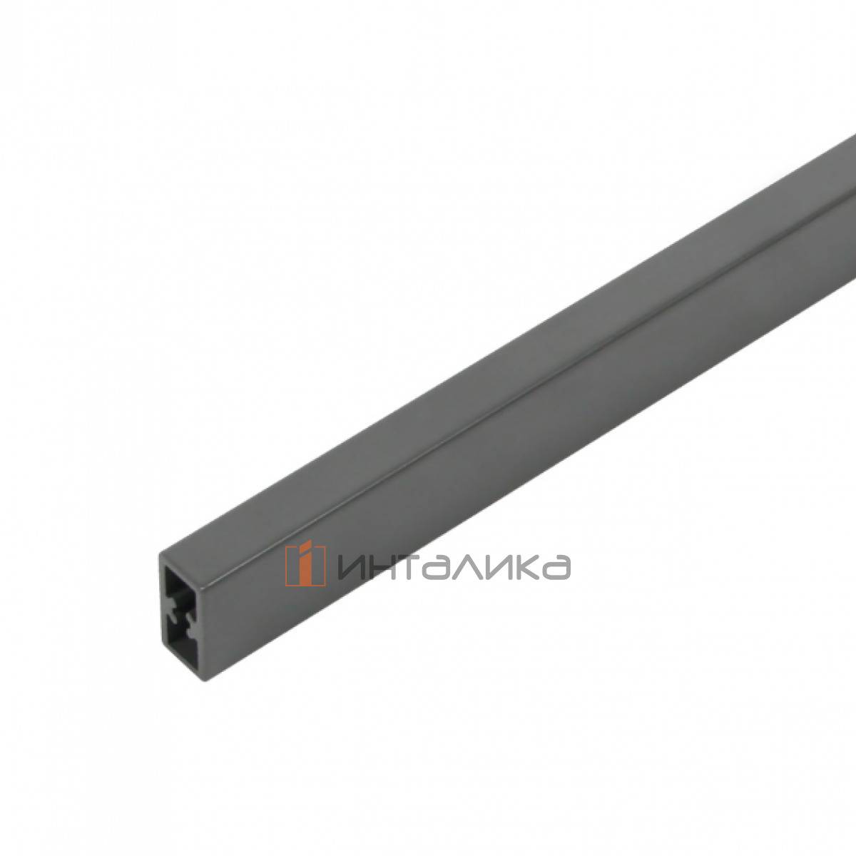 Поперечный прямоугольный релинг Rejs Ultra Box, L1200, H167/ H199, графит