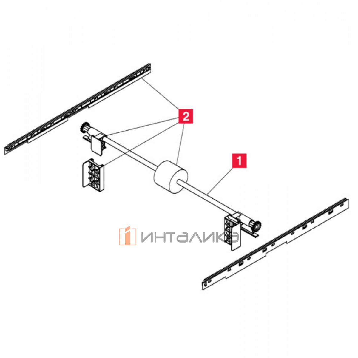 Монтажный комплект для стабилизатора Rejs Comfort Box, NL450