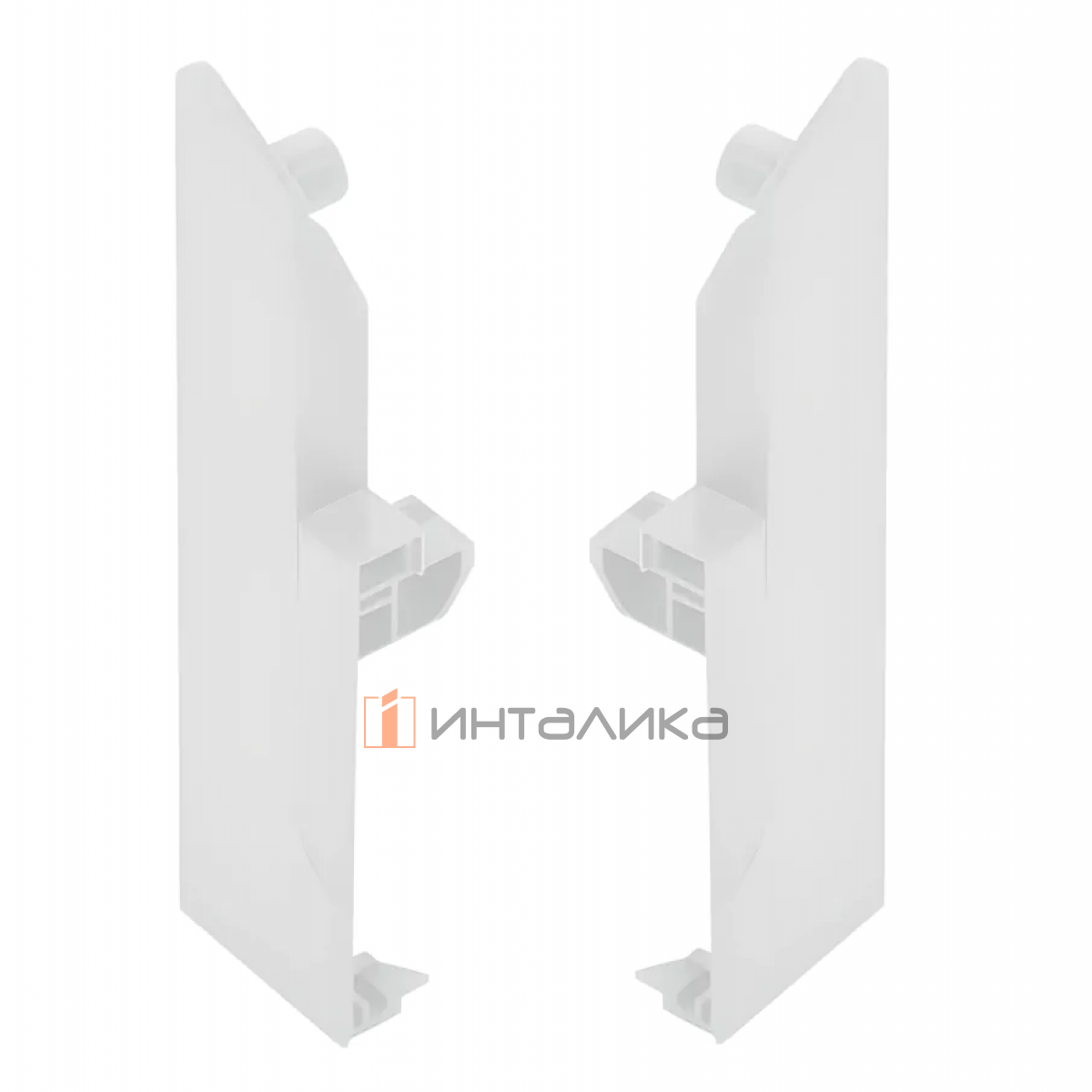 Крепление передней стенки внутреннего ящика Rejs Comfort Box, H140, белый