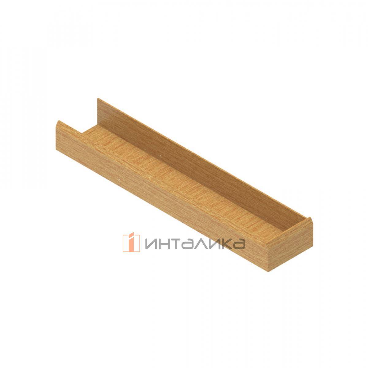 Деревянный лоток универсальный Rejs, 100х472х50, дуб