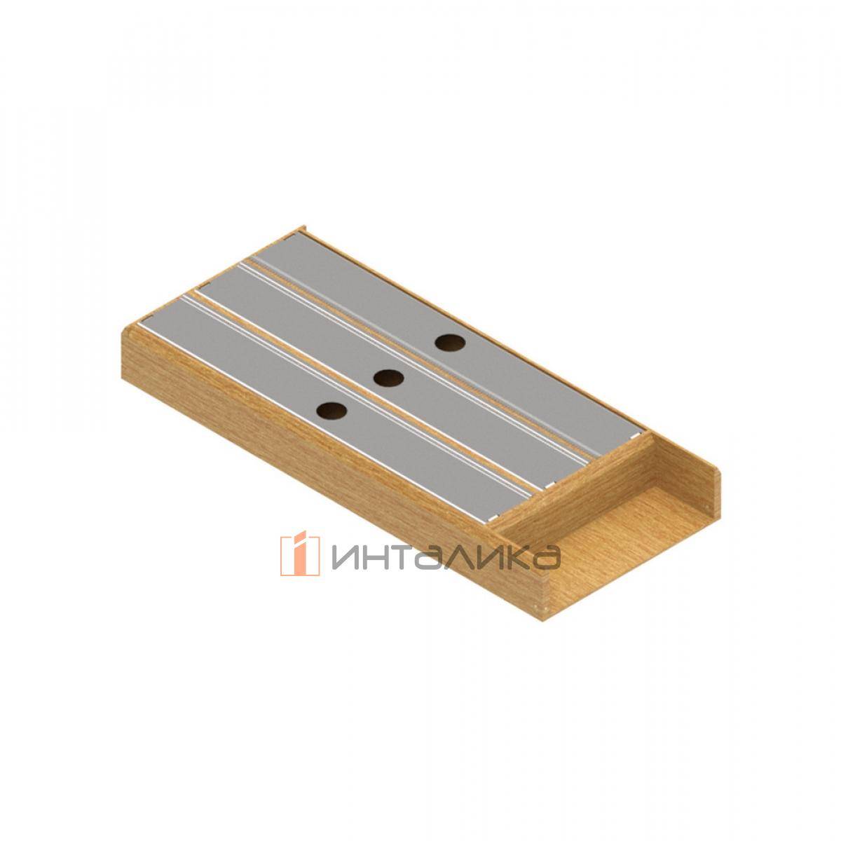 Деревянный лоток для пищевой пленки и фольги Rejs, 200х472х50, дуб