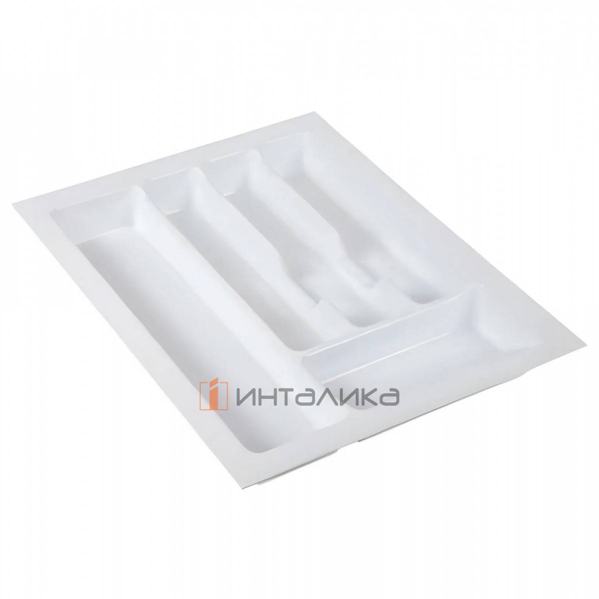 Пластиковый лоток для столовых приборов Rejs Uni в корпус 400, 330х430х45, белый