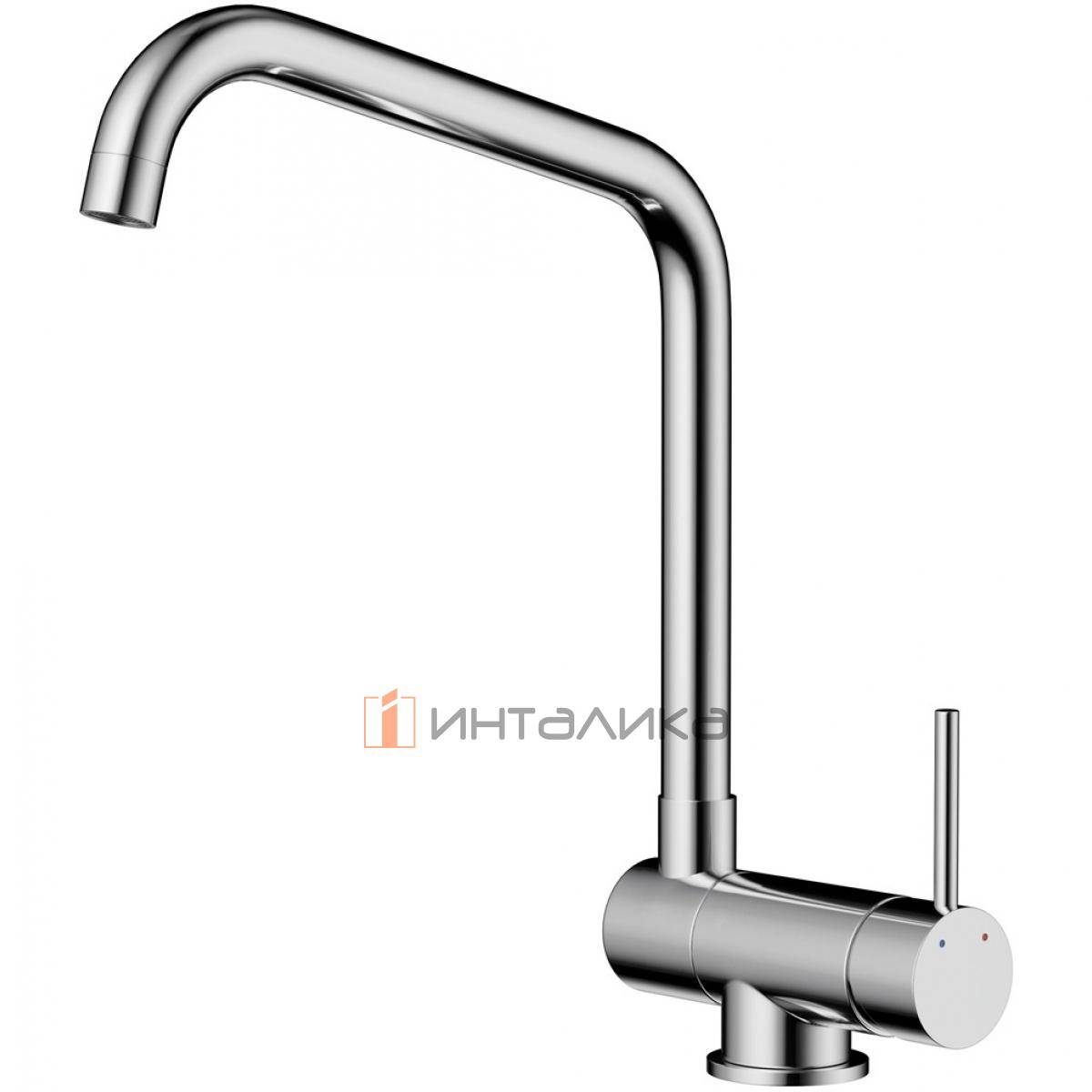 Смеситель Omoikiri MORI однорычажный, установка под окно, хром