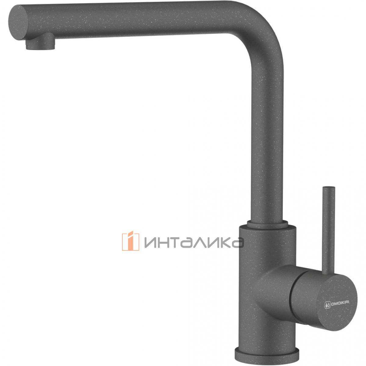 Смеситель Omoikiri NAKAGAWA-P однорычажный, платина