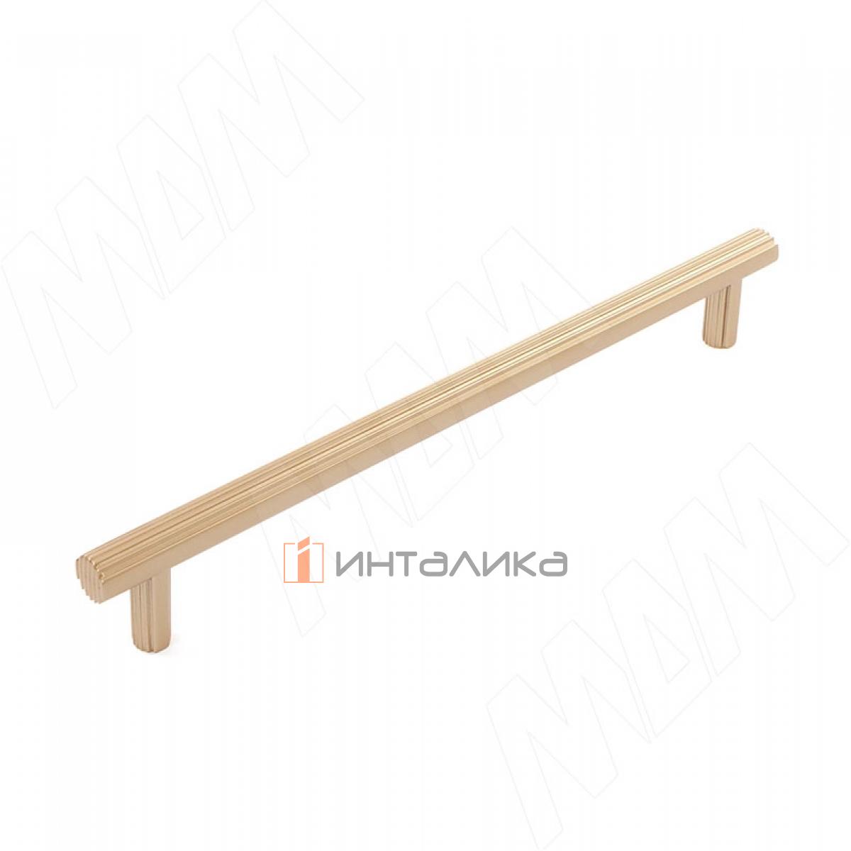 Ручка-рейлинг 192мм золото матовое