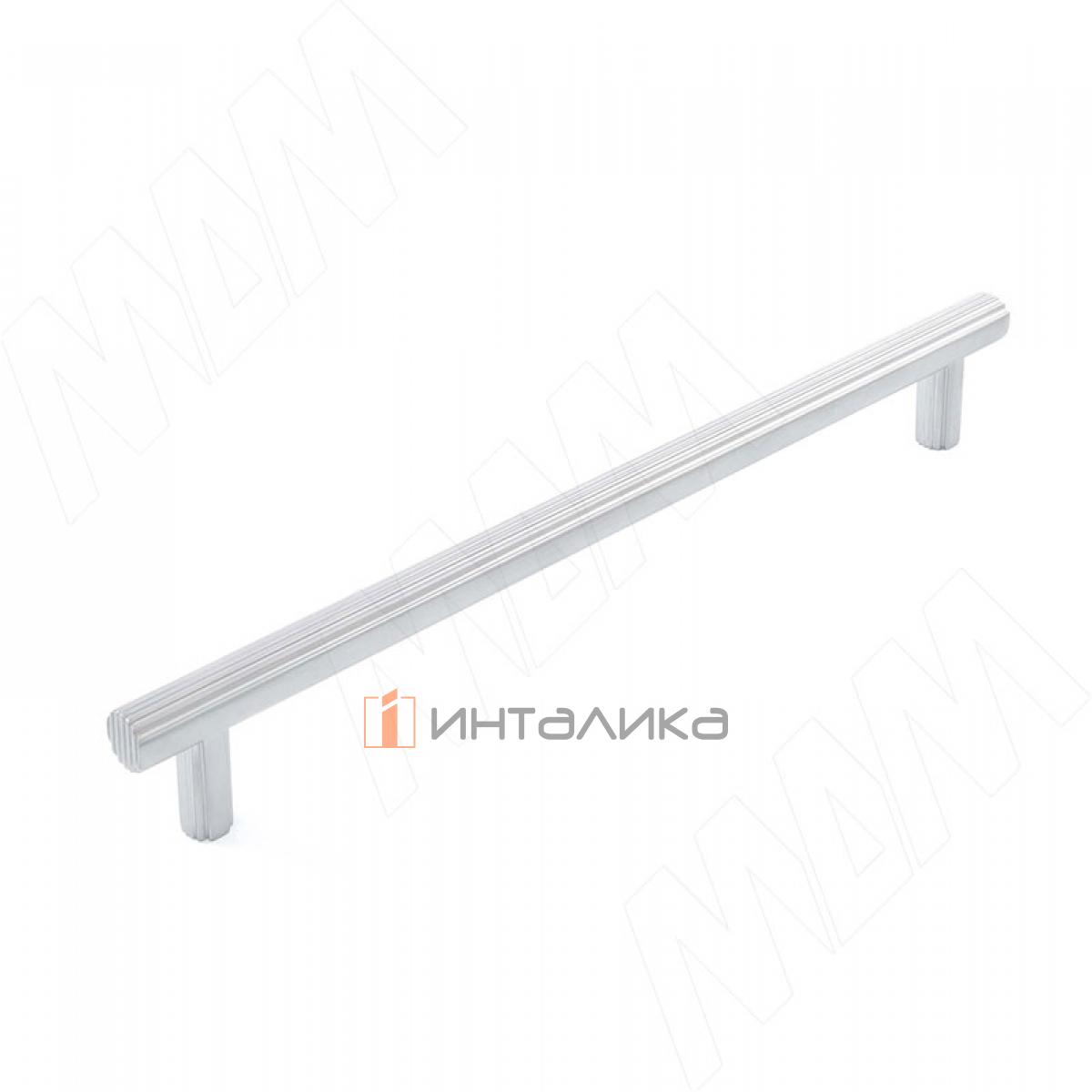 Ручка-рейлинг 192мм хром матовый