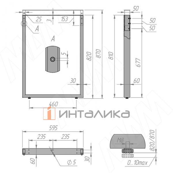 ПТ60X30/820-870.CMR