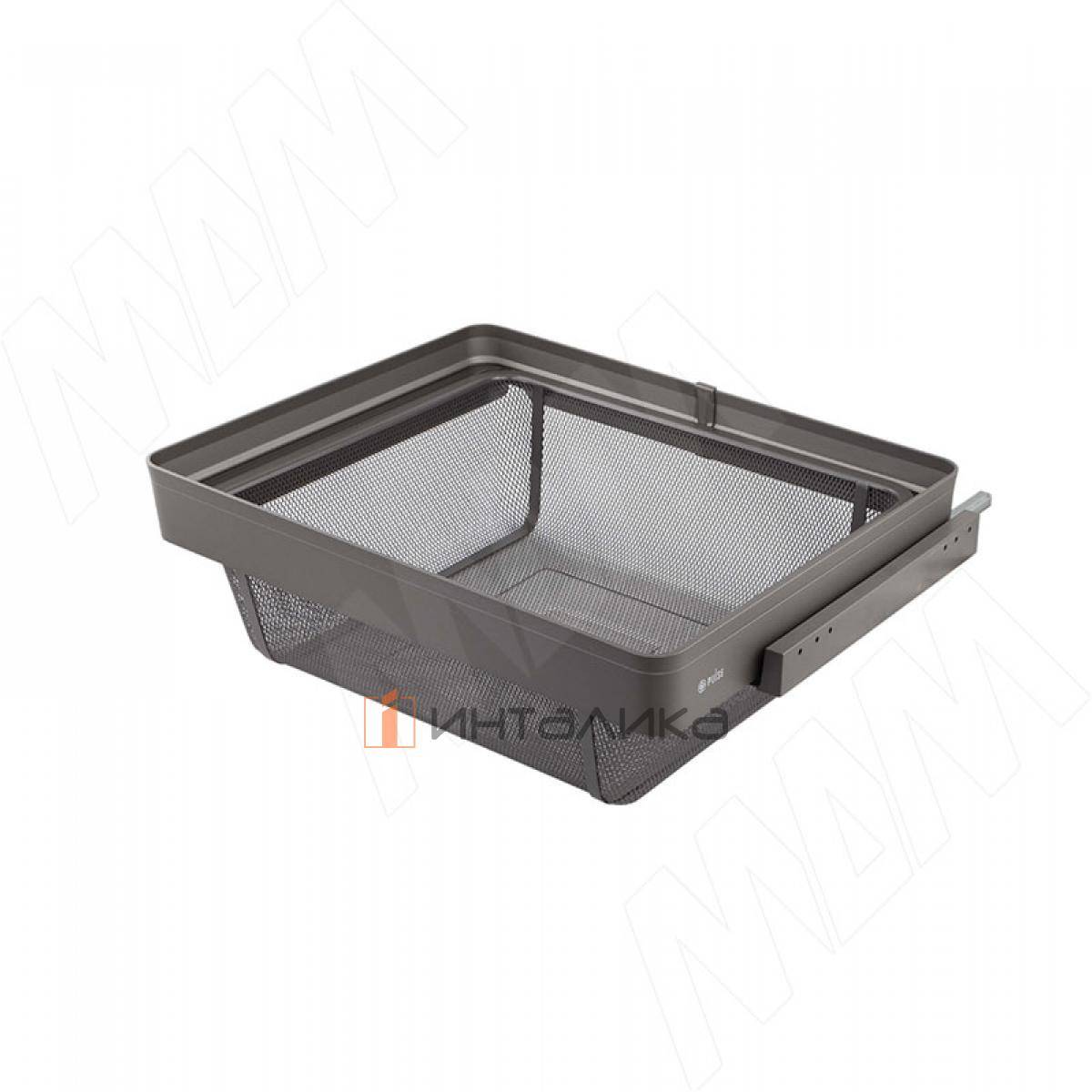 ESENTA Корзина для белья, 600 мм, плавное закрывание, графит