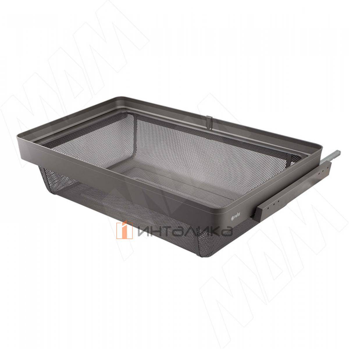 ESENTA Корзина для белья, 700 мм, плавное закрывание, графит