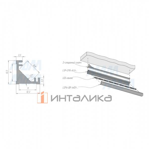 LSP-CM5-ALU-3000-WHM