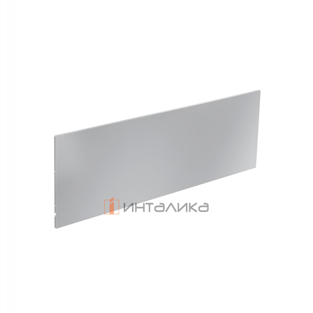 Передняя панель внутреннего ящика HETTICH AvanTech YOU для боковин с подсветкой, H187, L2000, алюминий, серебристый