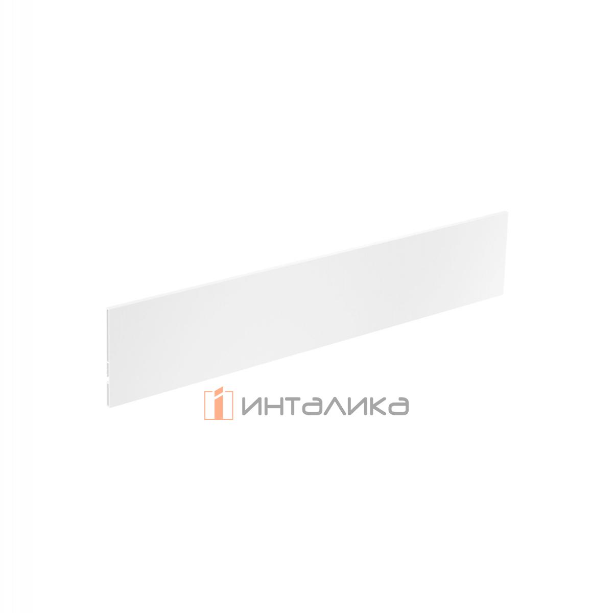 Передняя панель внутреннего ящика HETTICH AvanTech YOU для боковин с подсветкой, H101, L2000, алюминий, белый