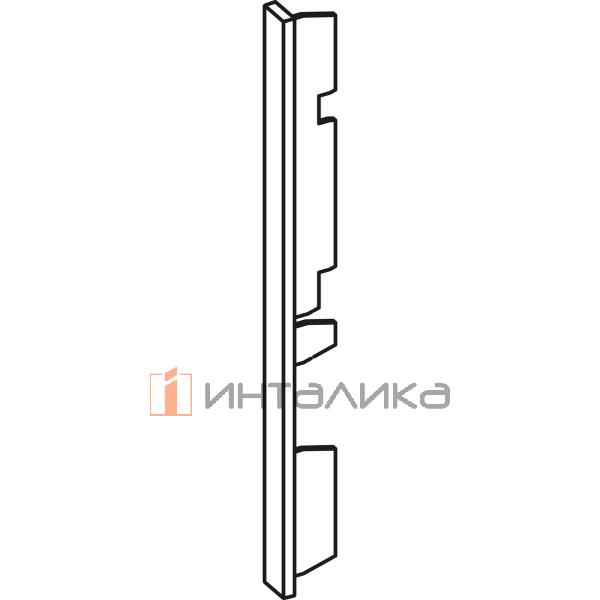 Торцевая заглушка для передней панели внутреннего ящика с подсветкой HETTICH АванТех Ю / AvanTech You, H101, антрацит