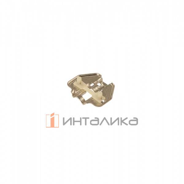 Планка монтажная для петель ДТС Пивот Про / DTC Pivot Pro, Клип-он / Clip-on, H=0, крестовая, муфта под саморез